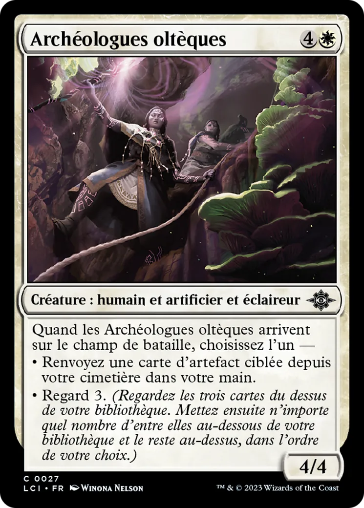 Archéologues oltèques — The Lost Caverns of Ixalan — Magic: The Gathering