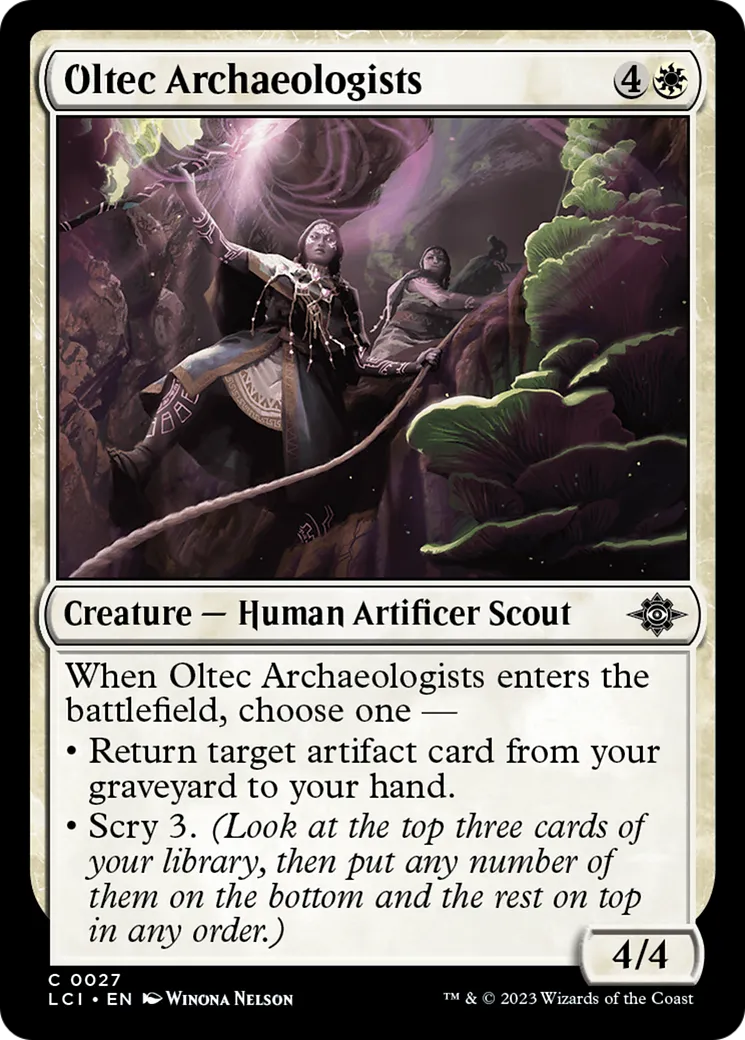 Oltec Archaeologists — The Lost Caverns of Ixalan — Magic: The Gathering