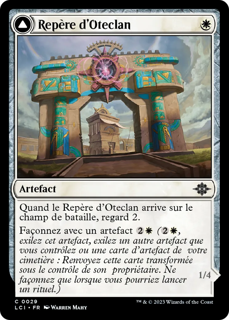 Repère d'Oteclan // Léviteur d'Oteclan — The Lost Caverns of Ixalan — Magic: The Gathering