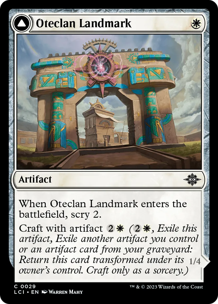 Repère d'Oteclan // Léviteur d'Oteclan — The Lost Caverns of Ixalan — Magic: The Gathering