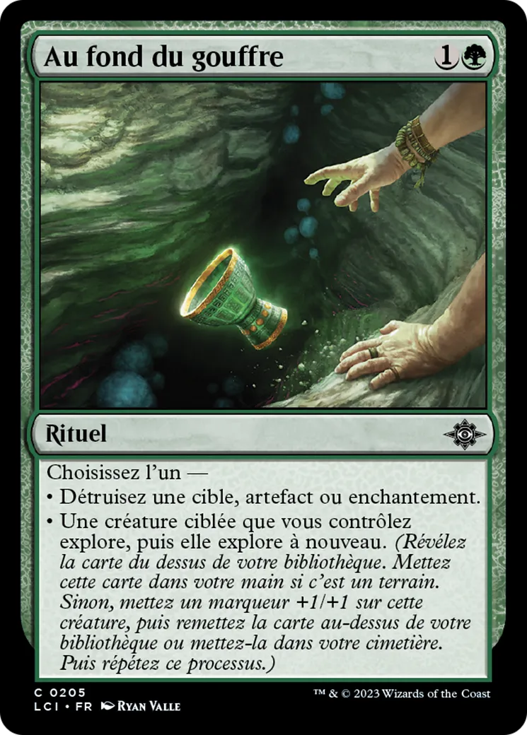Au fond du gouffre — The Lost Caverns of Ixalan — Magic: The Gathering