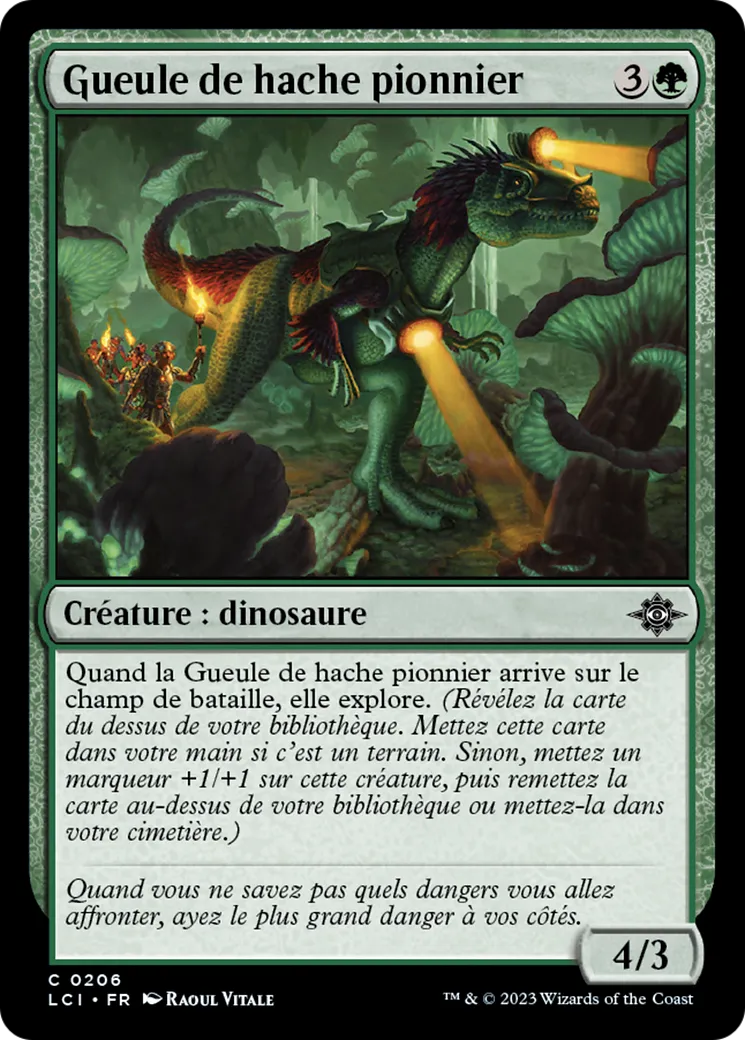 Gueule de hache pionnier — The Lost Caverns of Ixalan — Magic: The Gathering