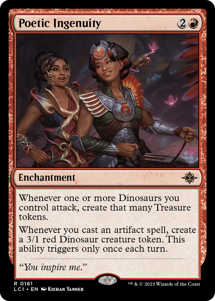 Ingéniosité poétique — The Lost Caverns of Ixalan — Magic: The Gathering
