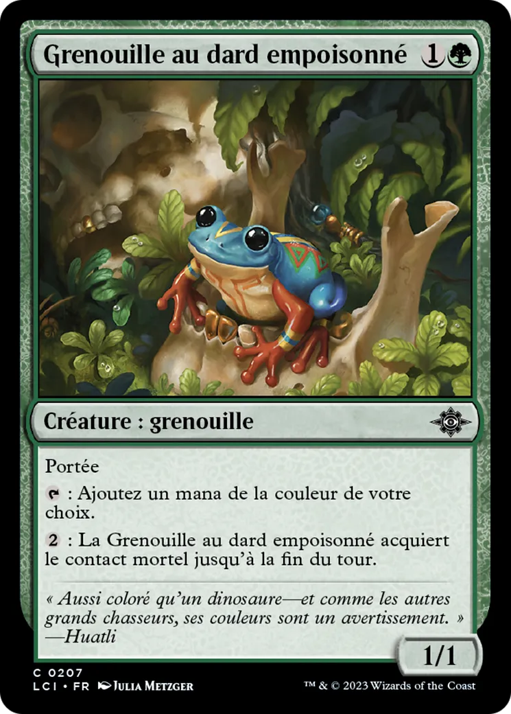 Grenouille au dard empoisonné — The Lost Caverns of Ixalan — Magic: The Gathering