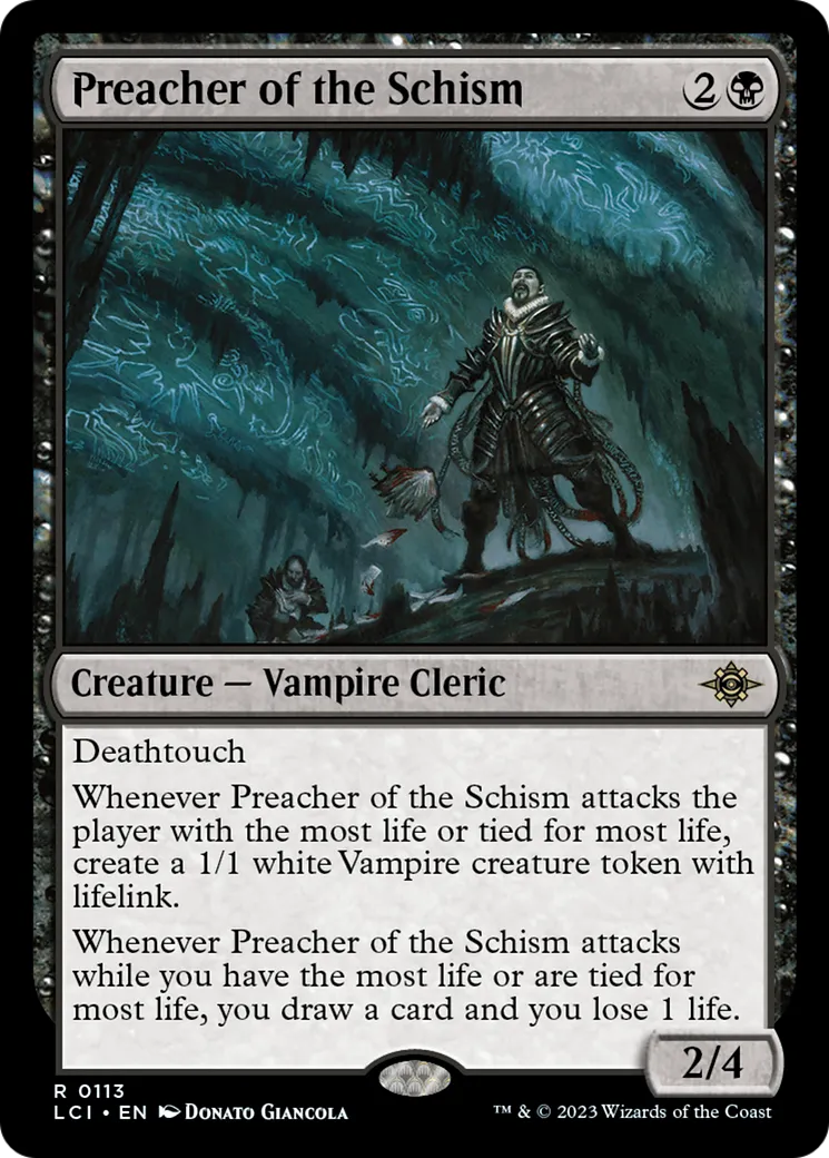 Preacher of the Schism — The Lost Caverns of Ixalan — Magic: The Gathering