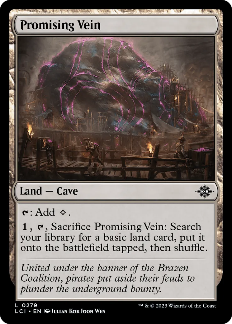 Promising Vein — The Lost Caverns of Ixalan — Magic: The Gathering