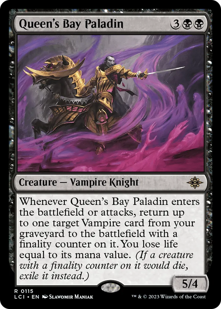 Paladin de la Baie de la Reine — The Lost Caverns of Ixalan — Magic: The Gathering