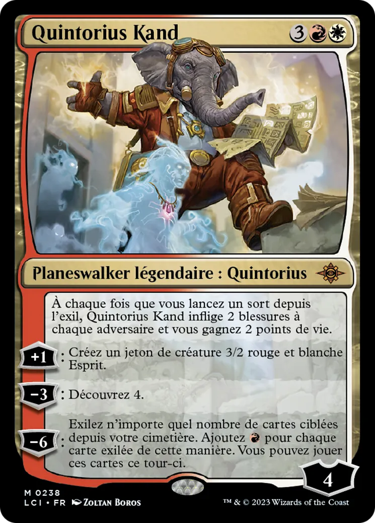 Quintorius Kand — The Lost Caverns of Ixalan — Magic: The Gathering