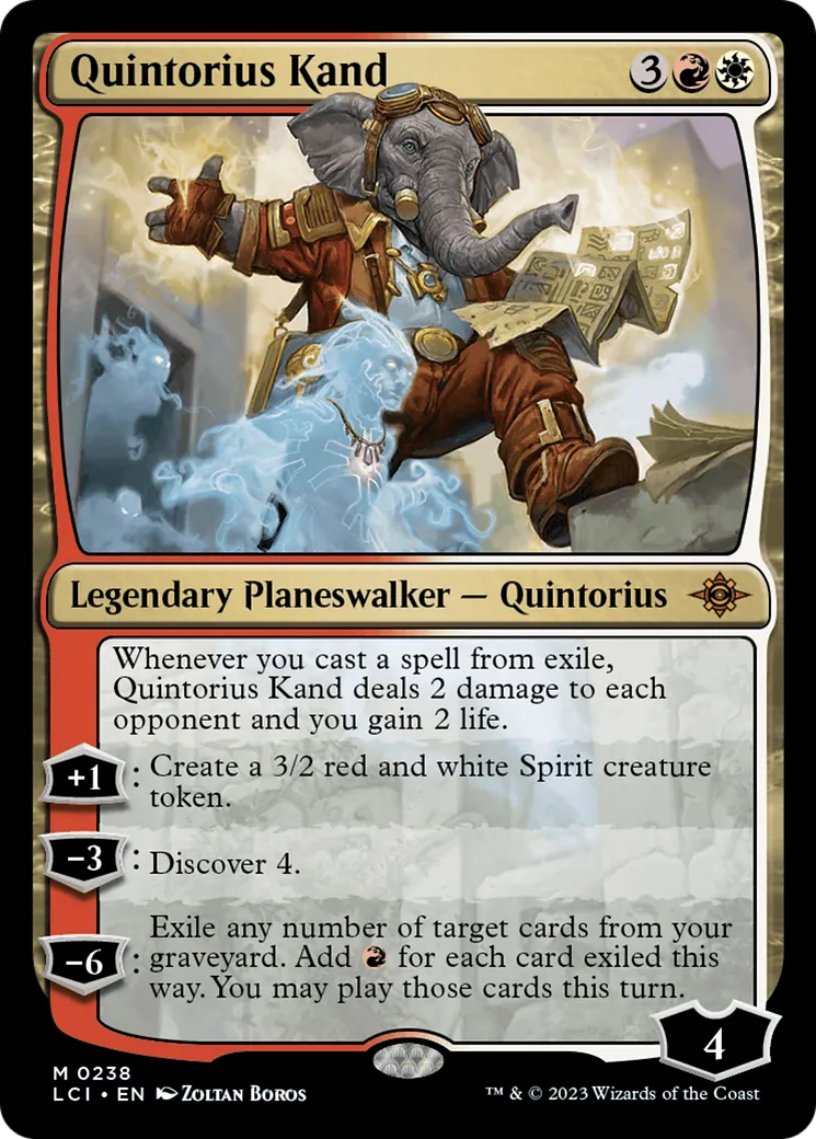 Quintorius Kand — The Lost Caverns of Ixalan — Magic: The Gathering