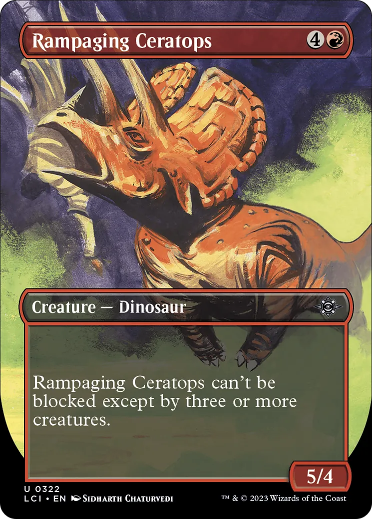 Rampaging Ceratops — The Lost Caverns of Ixalan — Magic: The Gathering
