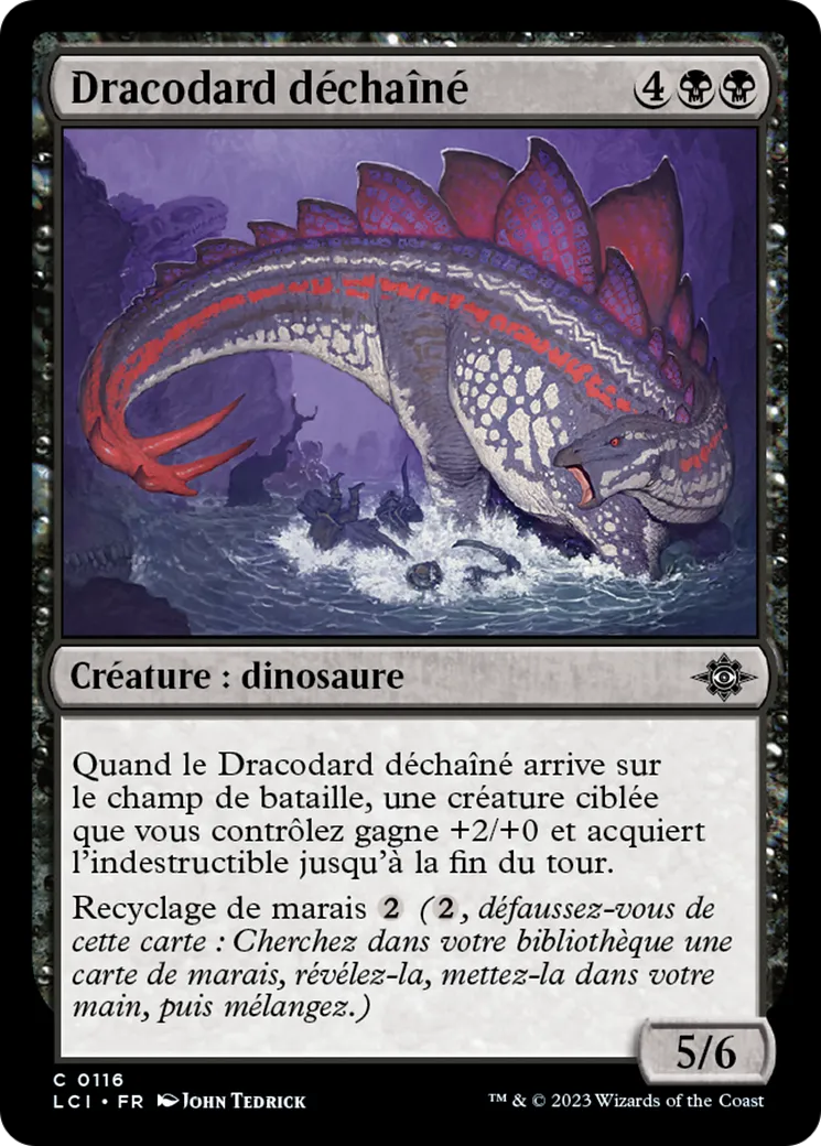 Dracodard déchaîné — The Lost Caverns of Ixalan — Magic: The Gathering