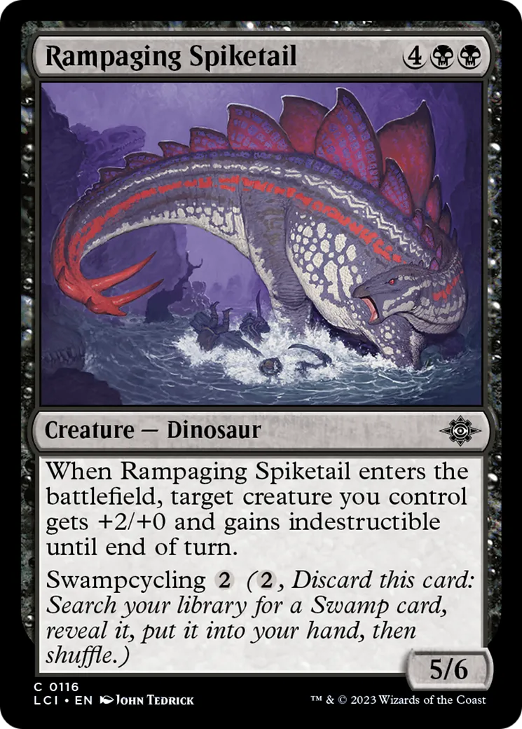 Rampaging Spiketail — The Lost Caverns of Ixalan — Magic: The Gathering