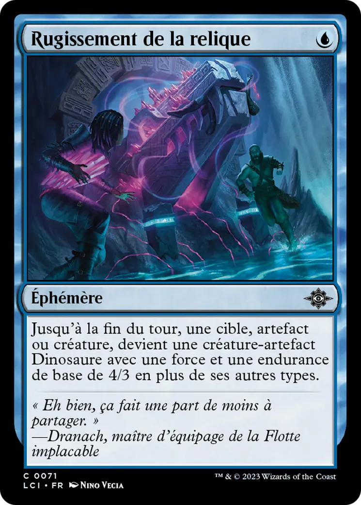 Rugissement de la relique — The Lost Caverns of Ixalan — Magic: The Gathering