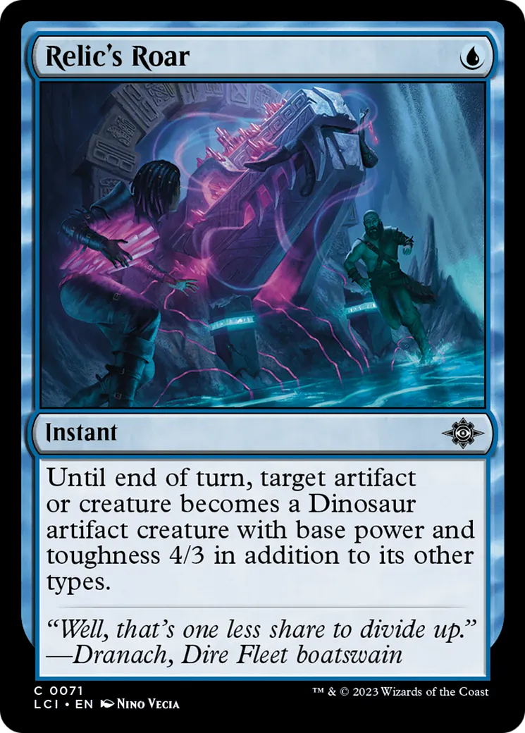 Relic's Roar — The Lost Caverns of Ixalan — Magic: The Gathering