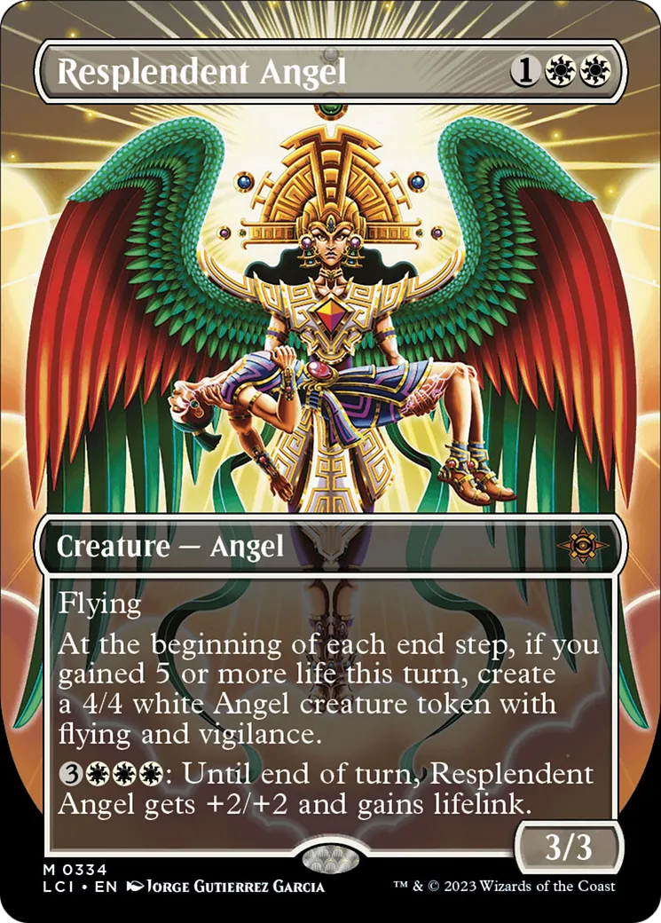 Resplendent Angel — The Lost Caverns of Ixalan — Magic: The Gathering
