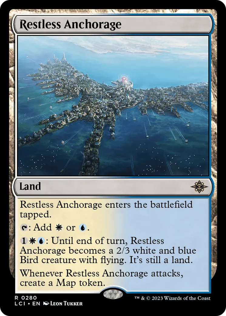 Restless Anchorage — The Lost Caverns of Ixalan — Magic: The Gathering