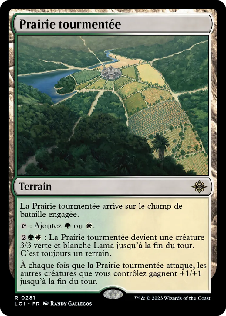 Prairie tourmentée — The Lost Caverns of Ixalan — Magic: The Gathering