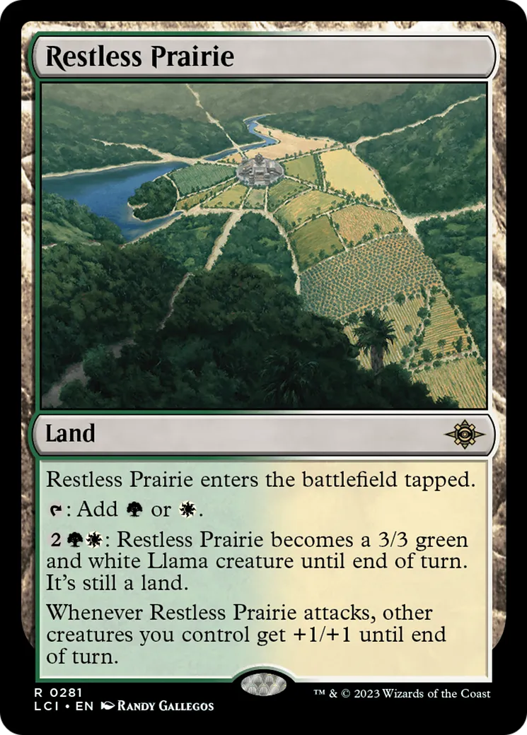 Restless Prairie — The Lost Caverns of Ixalan — Magic: The Gathering