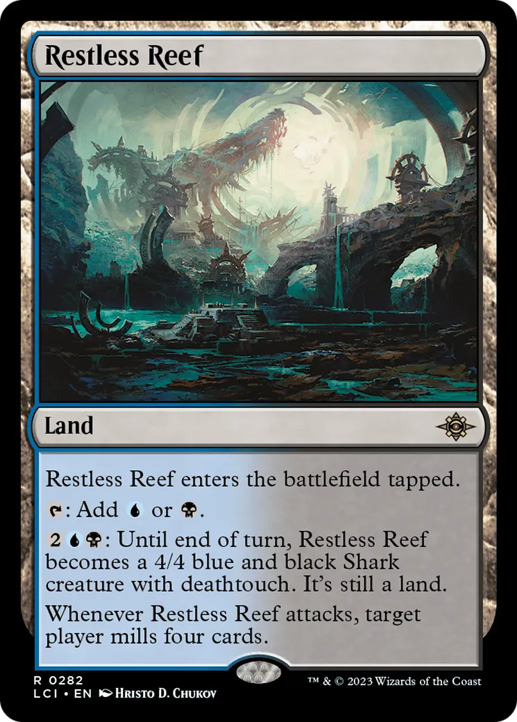 Restless Reef — The Lost Caverns of Ixalan — Magic: The Gathering