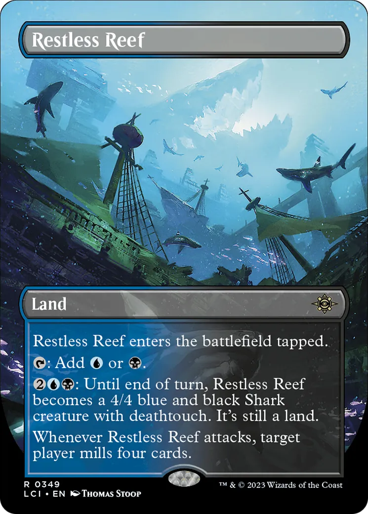 Restless Reef — The Lost Caverns of Ixalan — Magic: The Gathering
