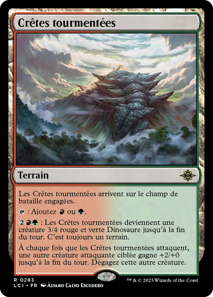 Crêtes tourmentées — The Lost Caverns of Ixalan — Magic: The Gathering