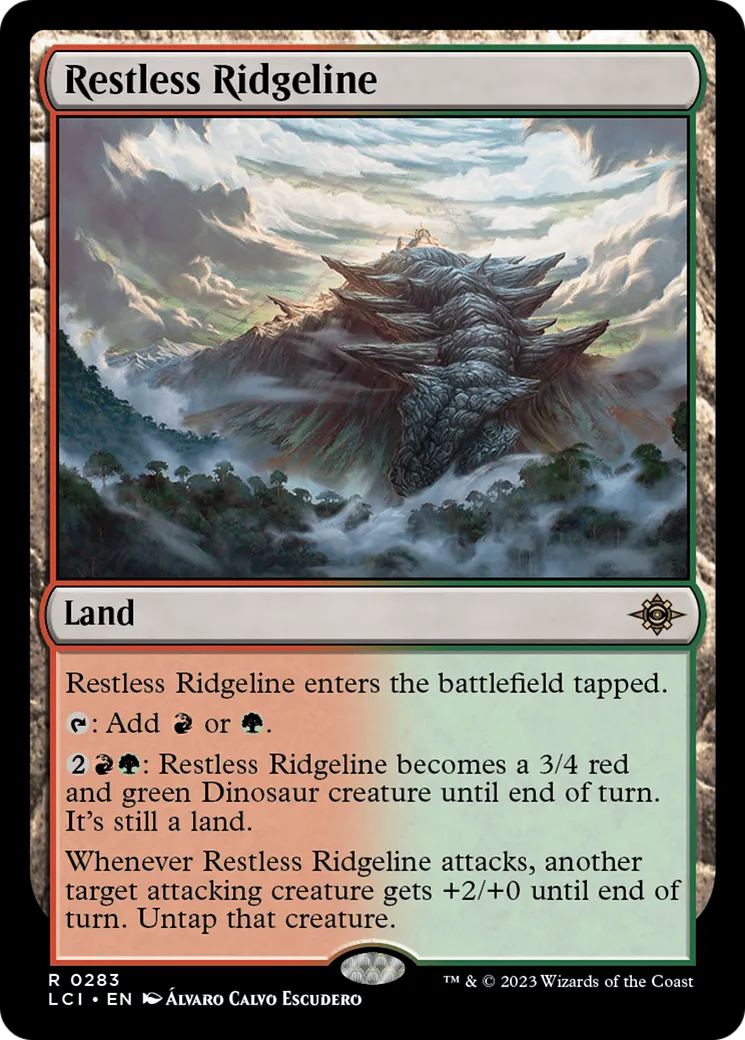 Restless Ridgeline — The Lost Caverns of Ixalan — Magic: The Gathering