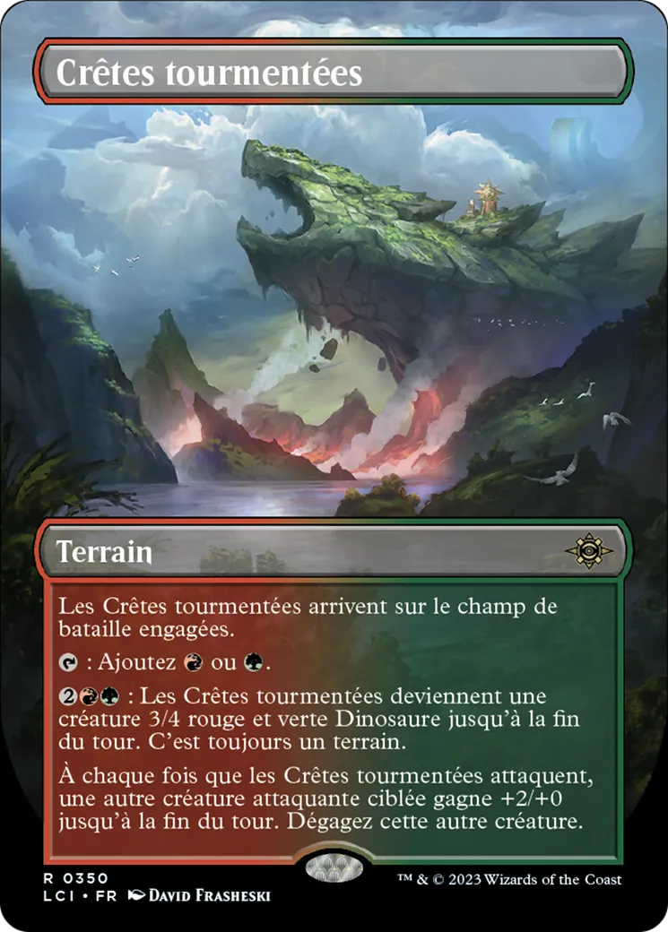 Crêtes tourmentées — The Lost Caverns of Ixalan — Magic: The Gathering