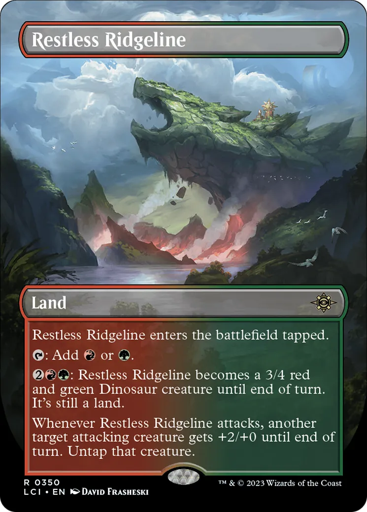 Crêtes tourmentées — The Lost Caverns of Ixalan — Magic: The Gathering