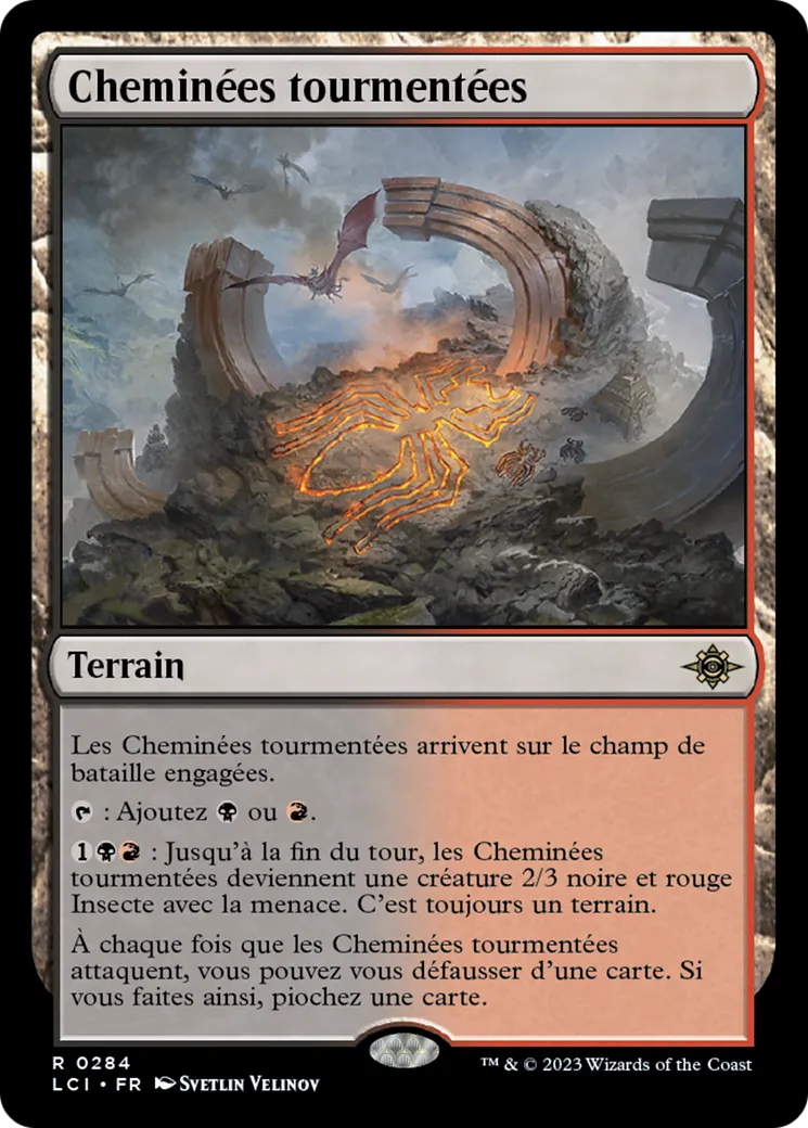 Cheminées tourmentées — The Lost Caverns of Ixalan — Magic: The Gathering