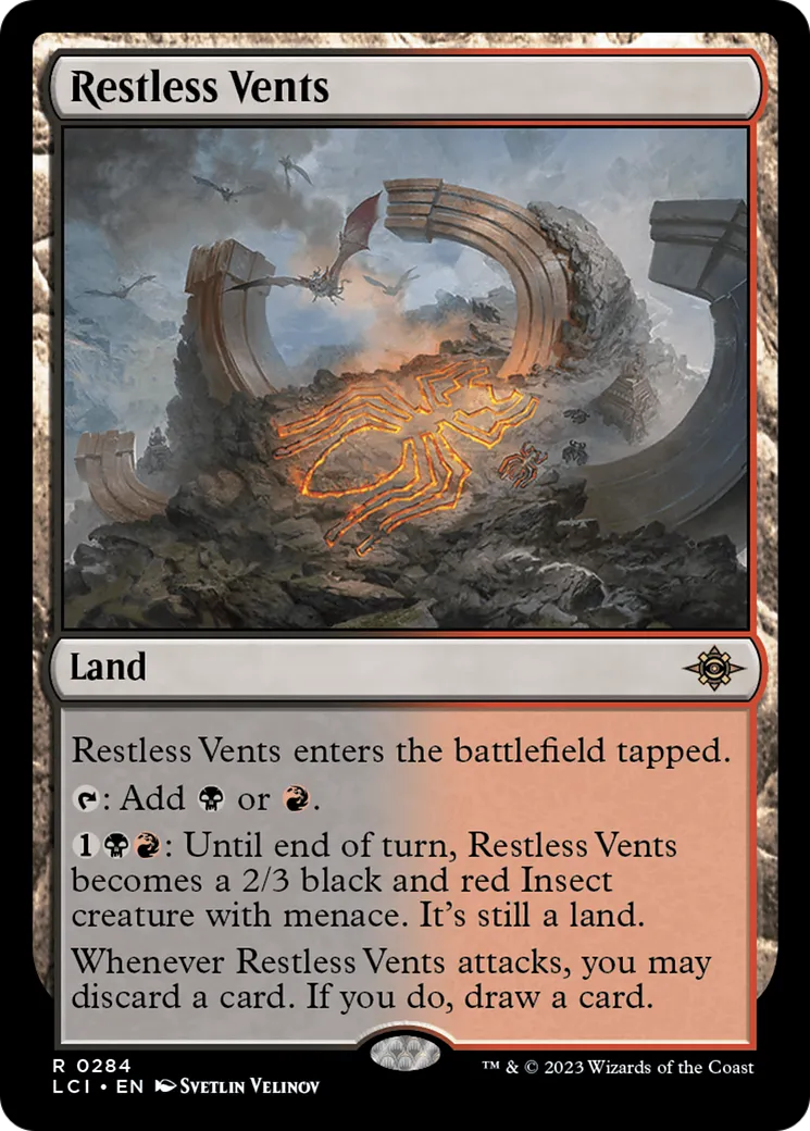 Restless Vents — The Lost Caverns of Ixalan — Magic: The Gathering
