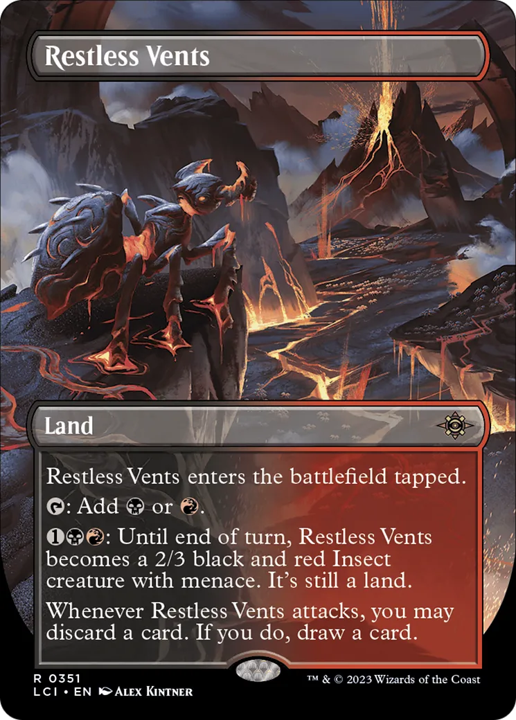 Restless Vents — The Lost Caverns of Ixalan — Magic: The Gathering