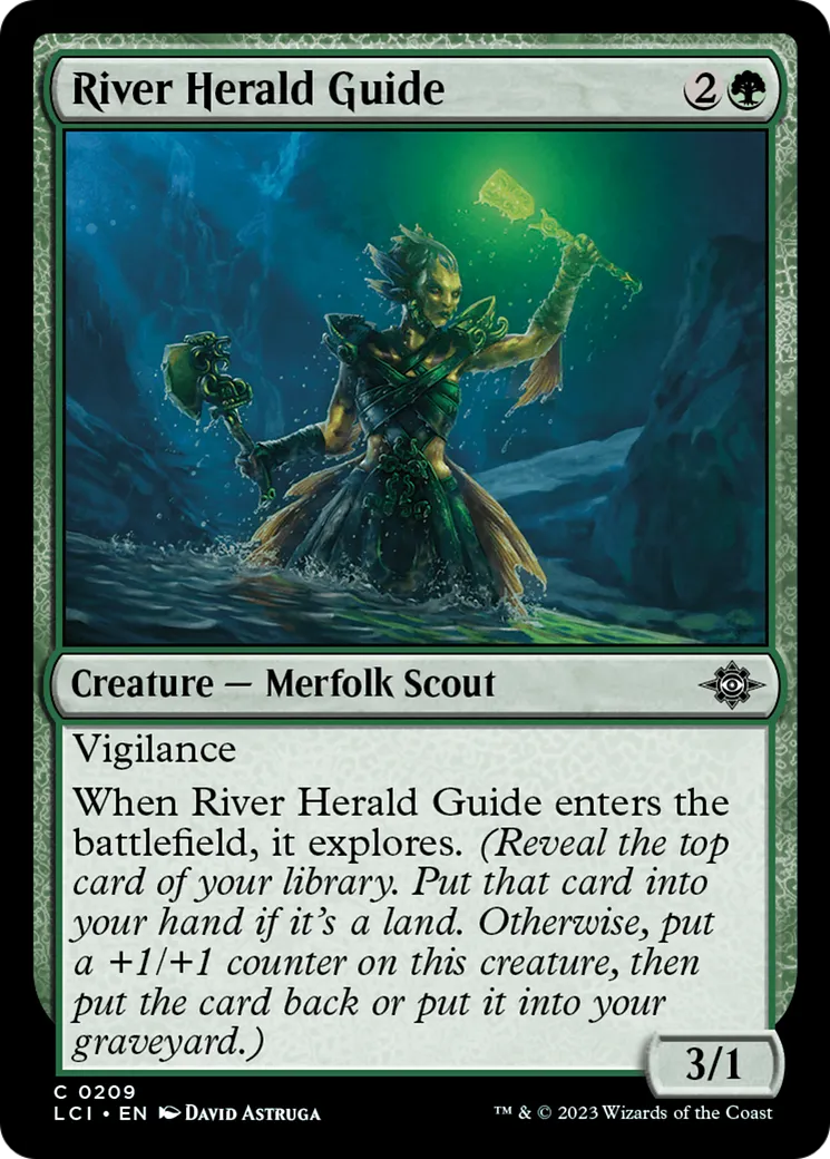 River Herald Guide — The Lost Caverns of Ixalan — Magic: The Gathering