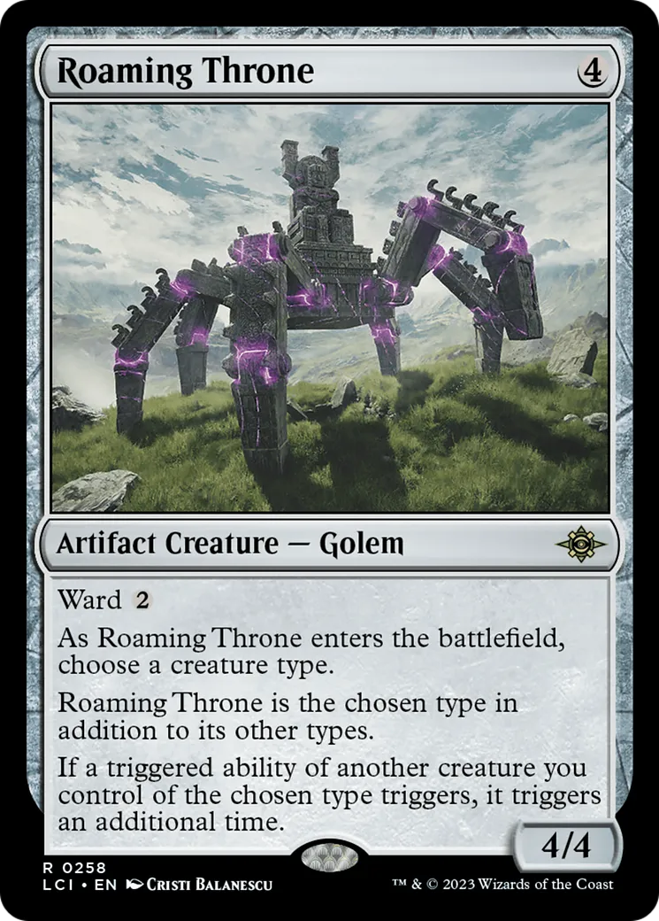 Trône errant — The Lost Caverns of Ixalan — Magic: The Gathering