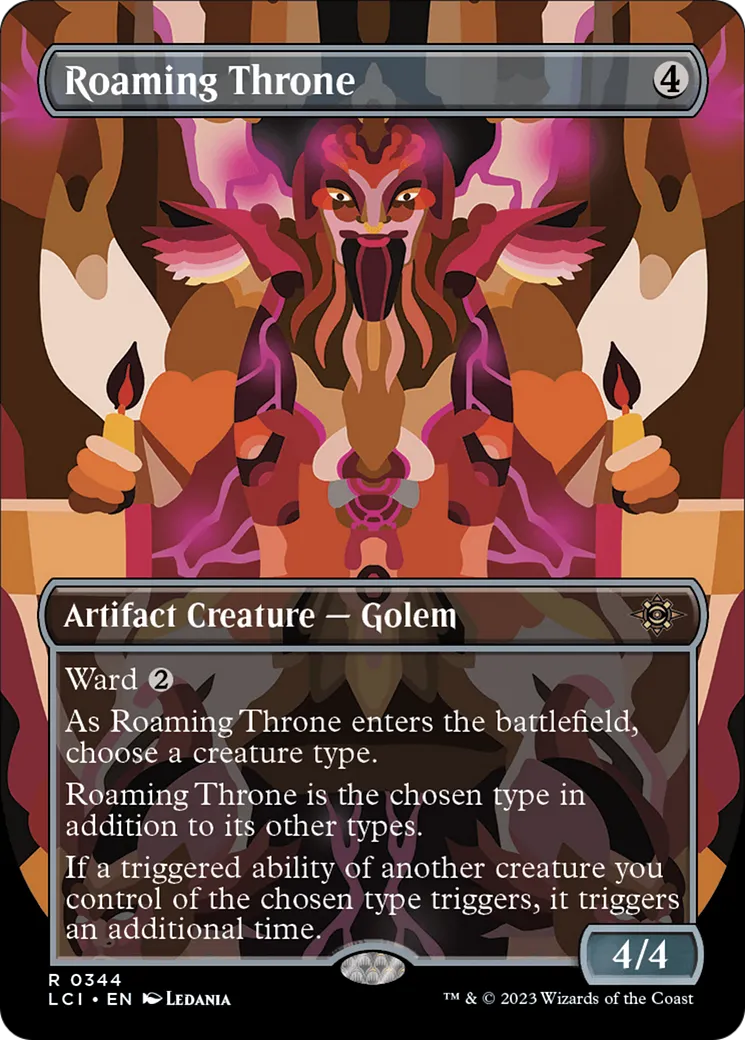 Trône errant — The Lost Caverns of Ixalan — Magic: The Gathering