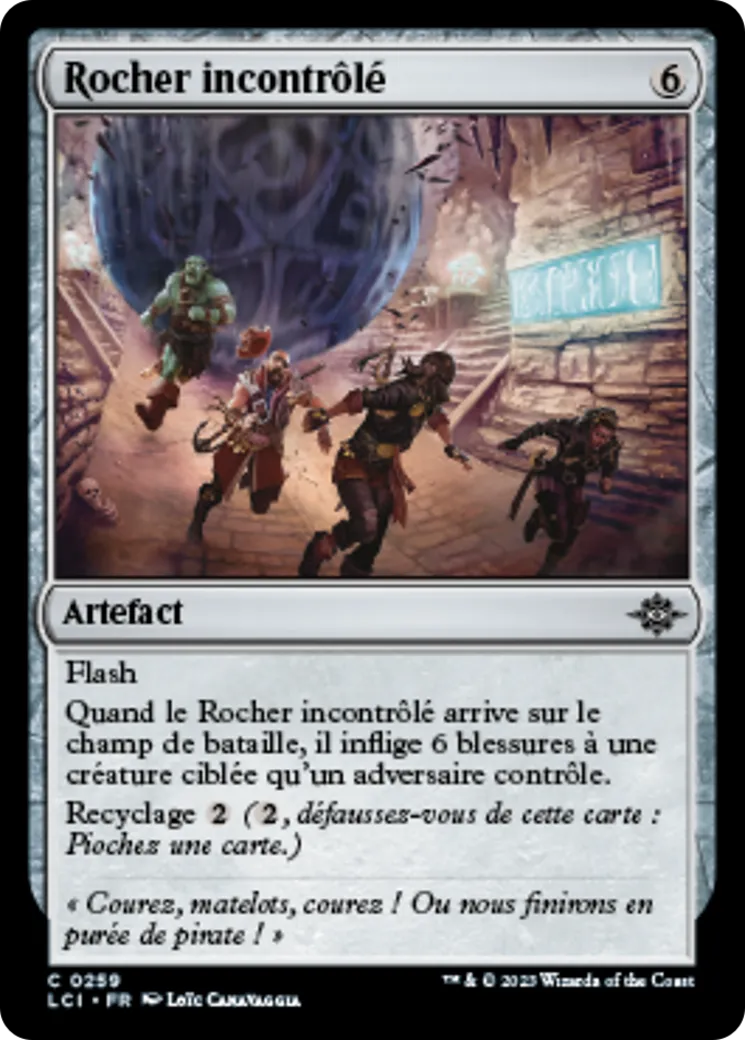Runaway Boulder — The Lost Caverns of Ixalan — Magic: The Gathering