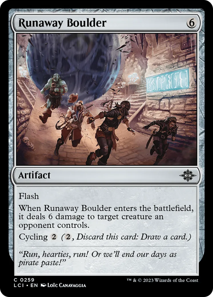 Runaway Boulder — The Lost Caverns of Ixalan — Magic: The Gathering