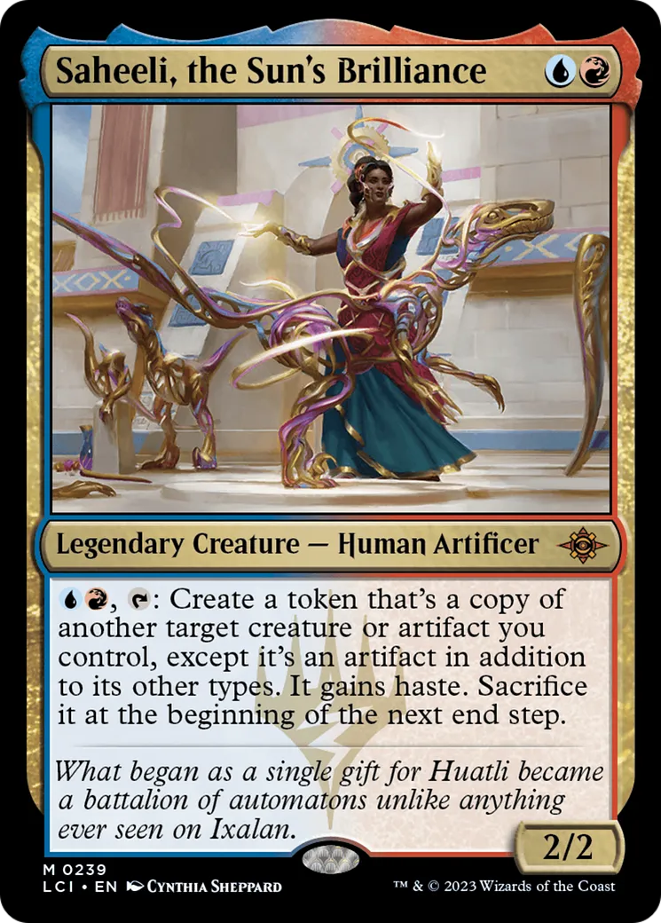 Saheeli, the Sun's Brilliance — The Lost Caverns of Ixalan — Magic: The Gathering