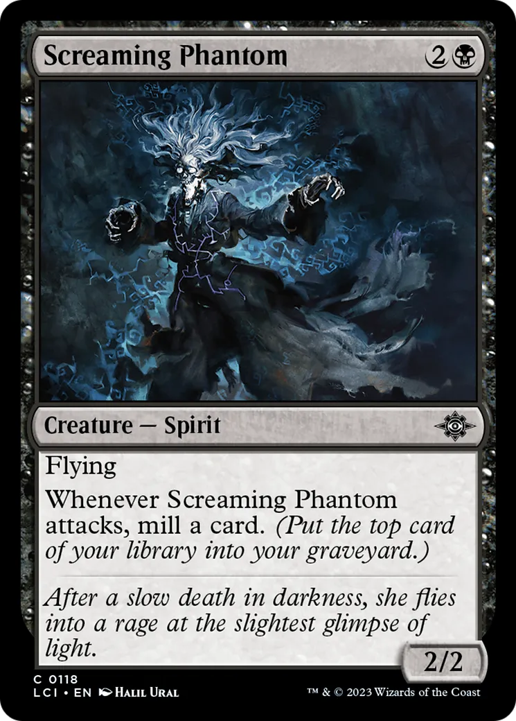 Screaming Phantom — The Lost Caverns of Ixalan — Magic: The Gathering