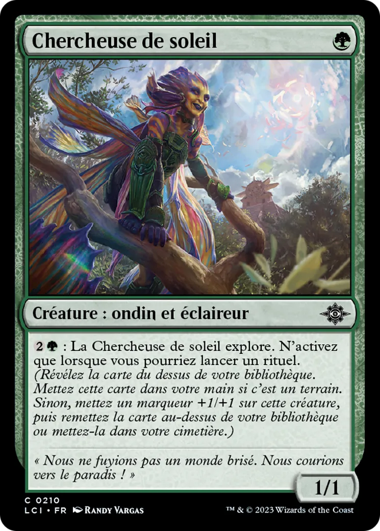 Chercheuse de soleil — The Lost Caverns of Ixalan — Magic: The Gathering