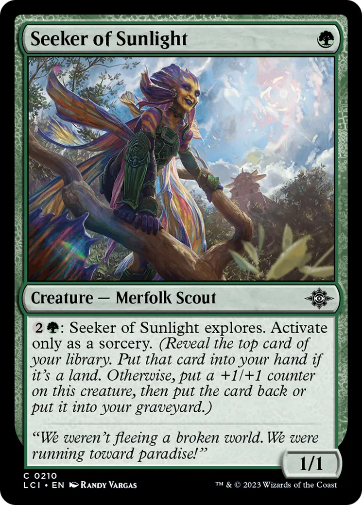 Chercheuse de soleil — The Lost Caverns of Ixalan — Magic: The Gathering