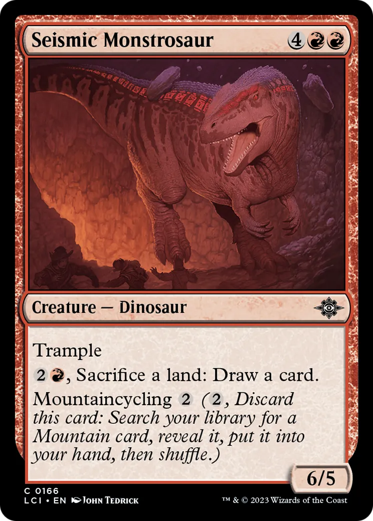 Seismic Monstrosaur — The Lost Caverns of Ixalan — Magic: The Gathering
