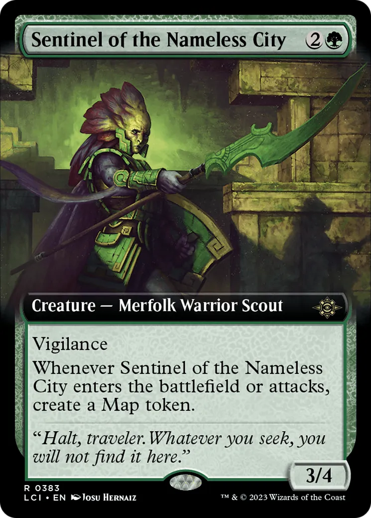 Sentinelle de la cité sans nom — The Lost Caverns of Ixalan — Magic: The Gathering