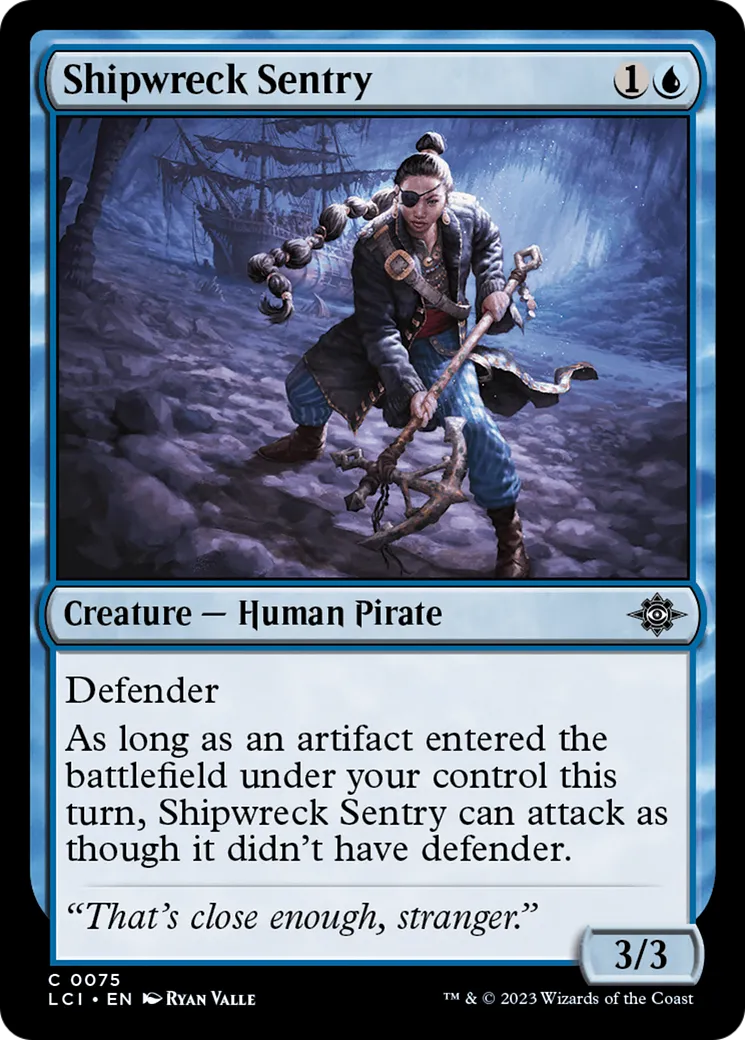Sentinelle d'épave — The Lost Caverns of Ixalan — Magic: The Gathering