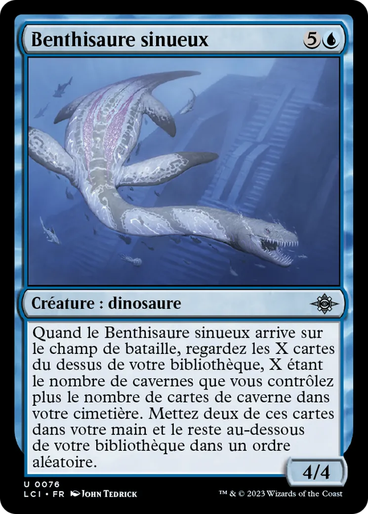 Benthisaure sinueux — The Lost Caverns of Ixalan — Magic: The Gathering