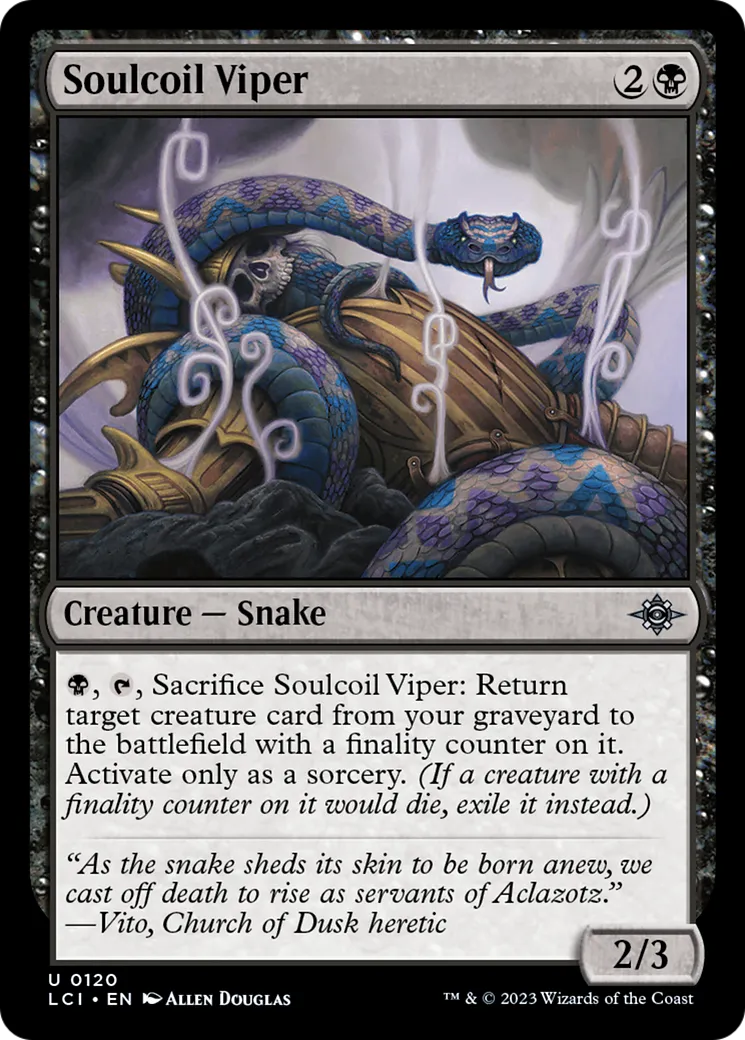 Soulcoil Viper — The Lost Caverns of Ixalan — Magic: The Gathering