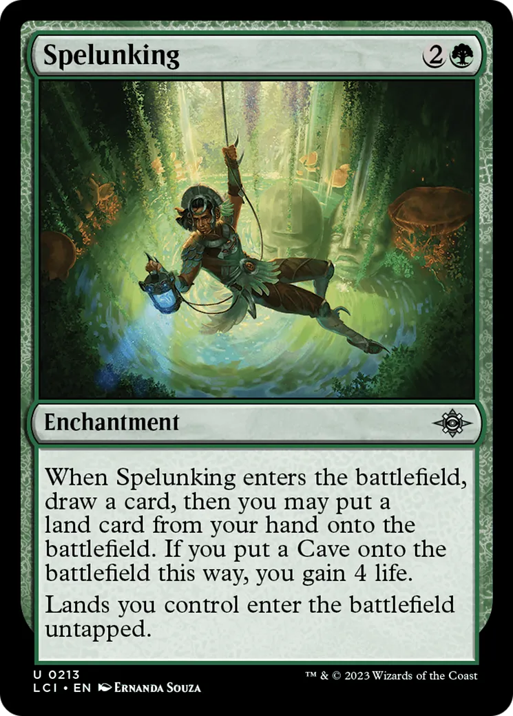 Spelunking — The Lost Caverns of Ixalan — Magic: The Gathering