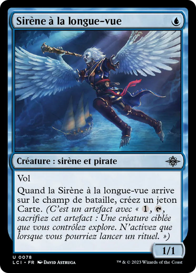 Sirène à la longue-vue — The Lost Caverns of Ixalan — Magic: The Gathering