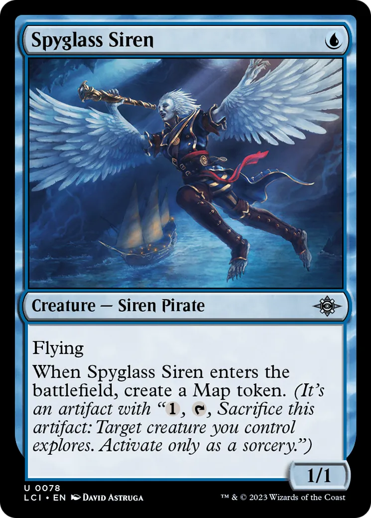 Sirène à la longue-vue — The Lost Caverns of Ixalan — Magic: The Gathering