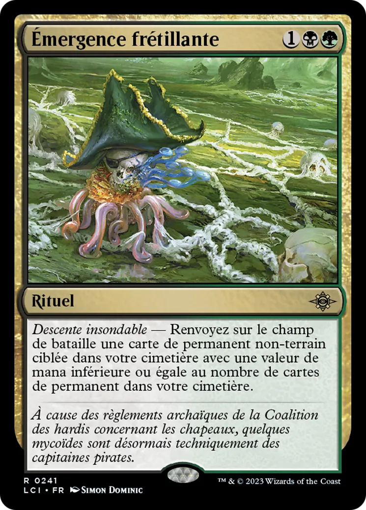 Émergence frétillante — The Lost Caverns of Ixalan — Magic: The Gathering