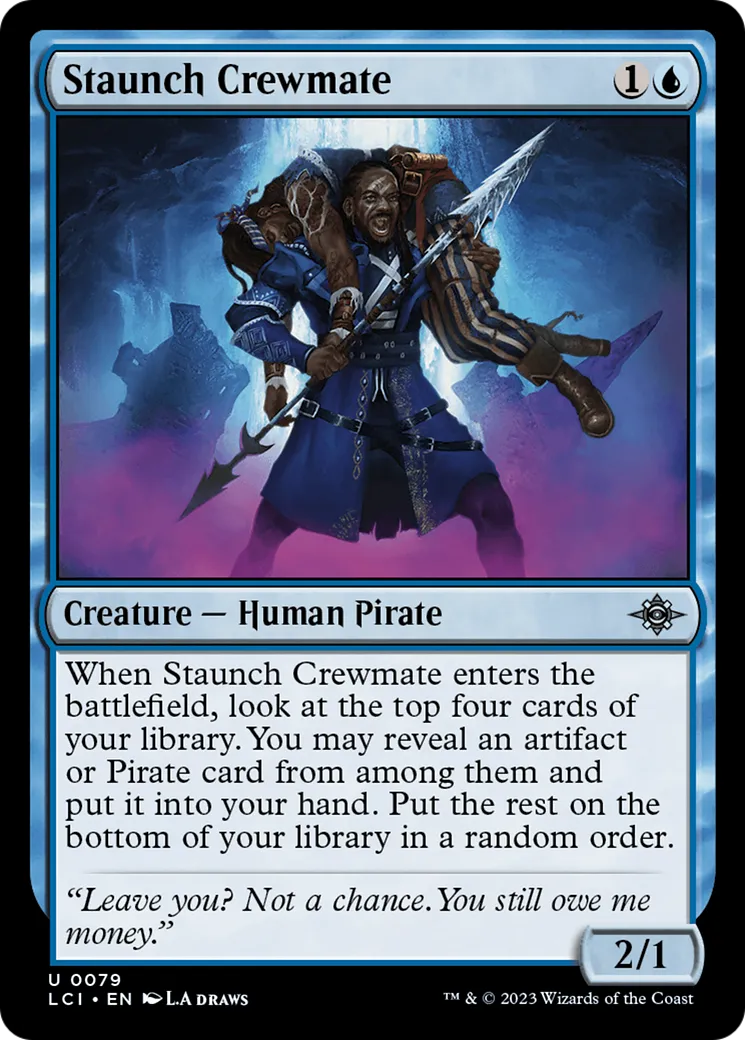 Équipier inébranlable — The Lost Caverns of Ixalan — Magic: The Gathering